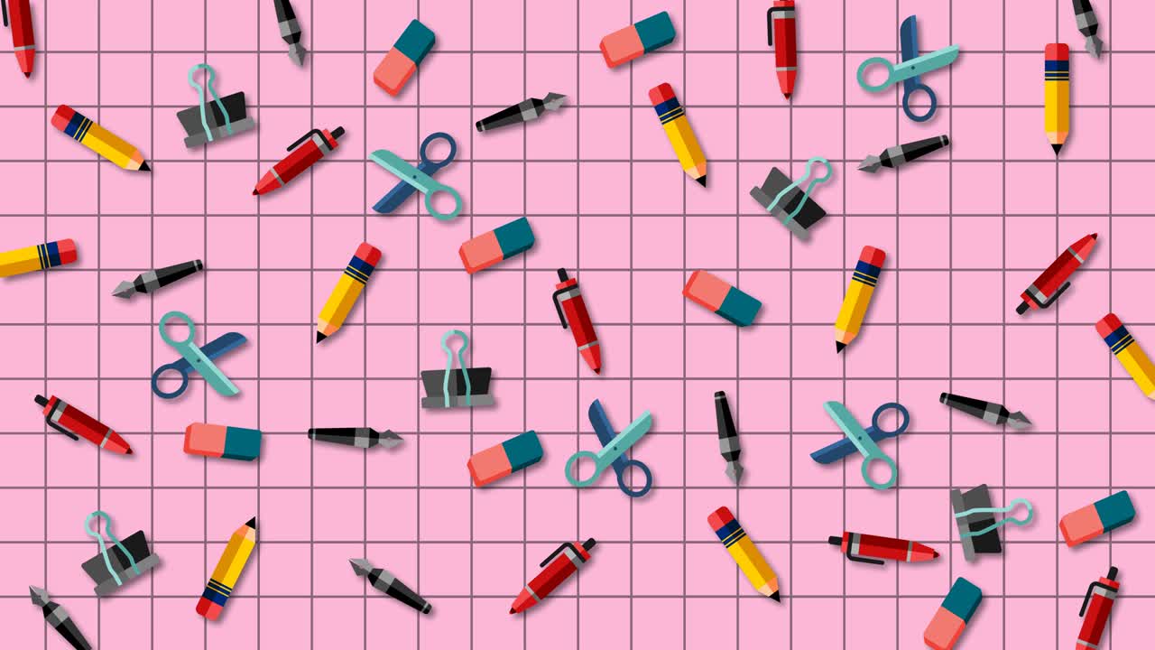 최소한의 애니메이션 서류 아이콘 배경