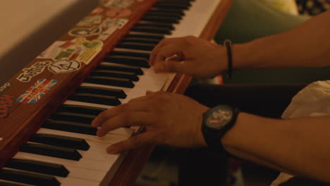 people playing music