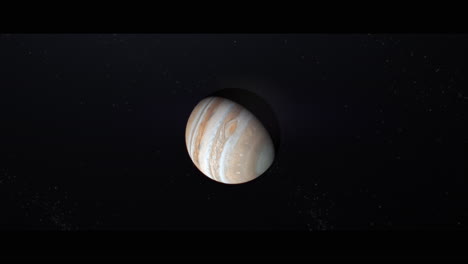 Jupiter planet viewed from space