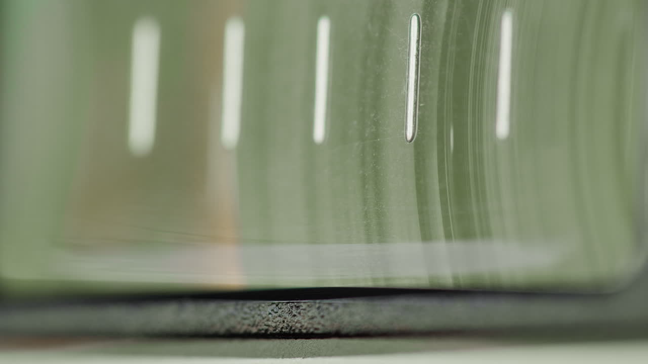 Close-up of an Analog Clock Mechanism