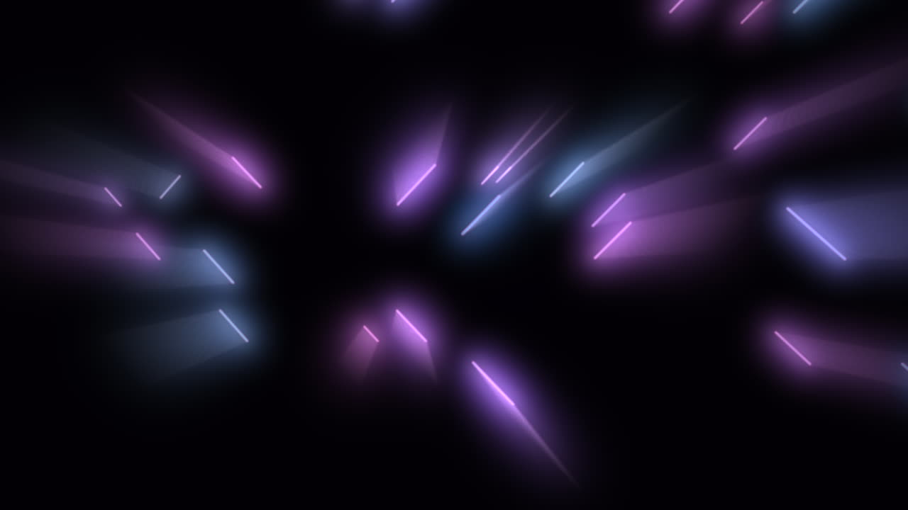 líneas de neón coloridas en movimiento con fondo abstracto 9