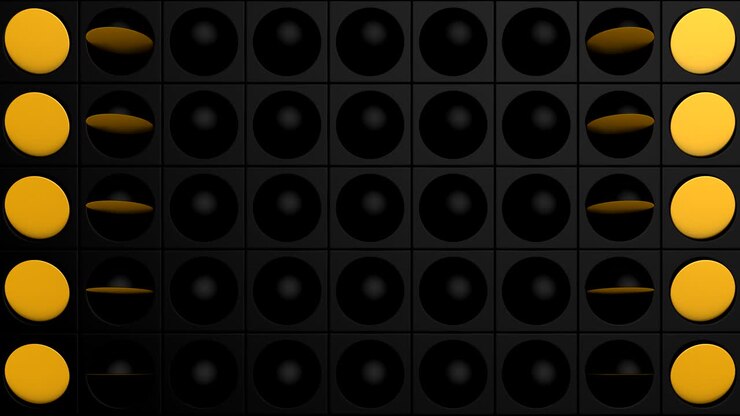 Background of Animated Hemispheres