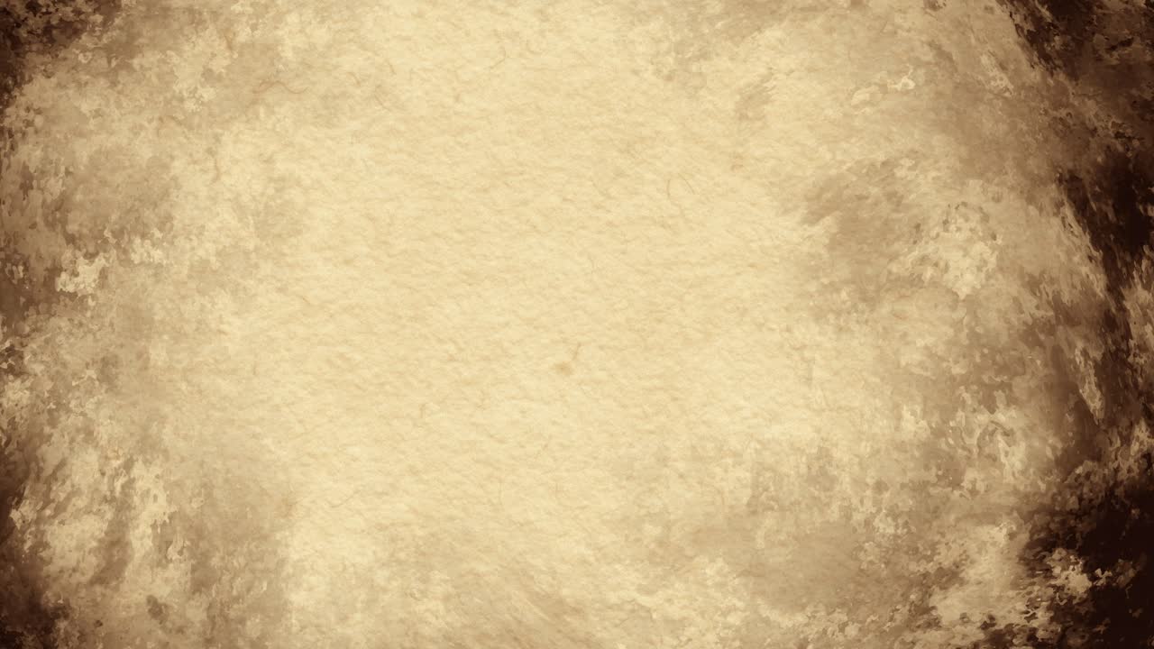 Sfondo animato con texture di carta pergamena vintage in loop