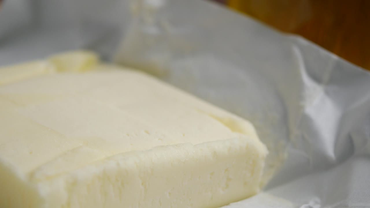Close-up of butter