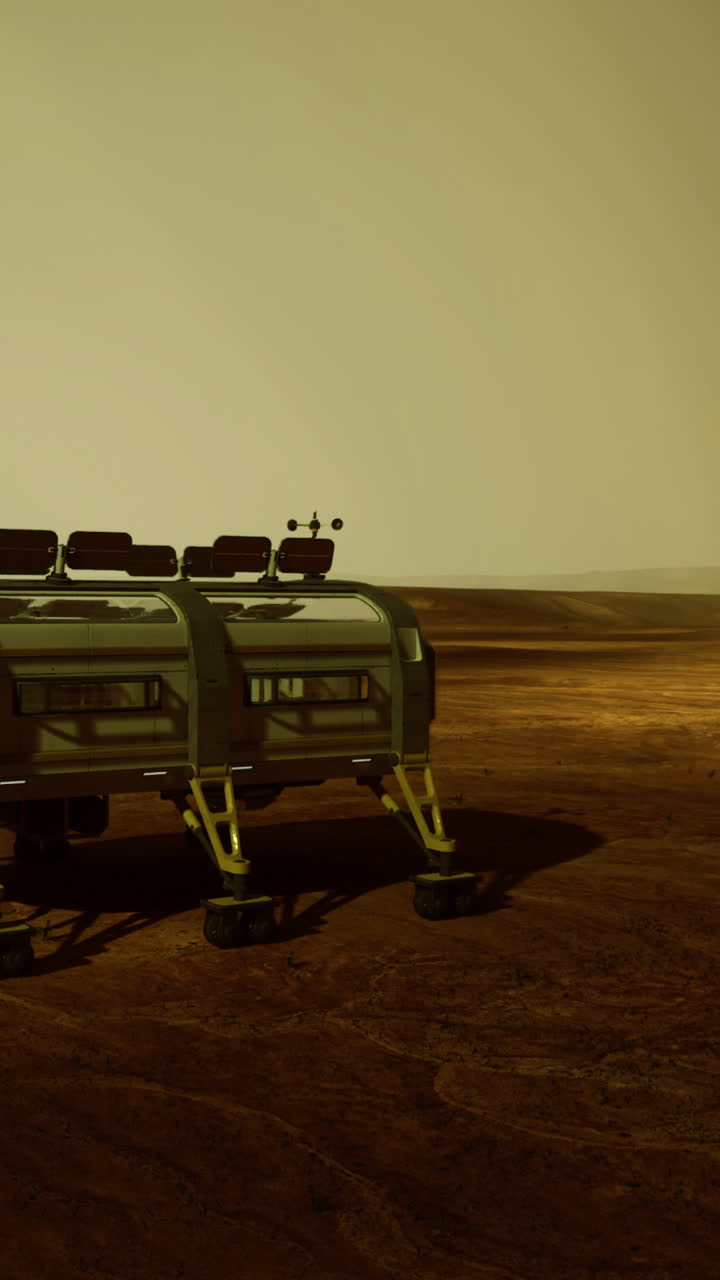 Mars-kulkija, joka on suunniteltu tutkimuskäyttöön Marsin pinnalla päivänvalossa.