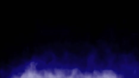 humo sobre un fondo negro.