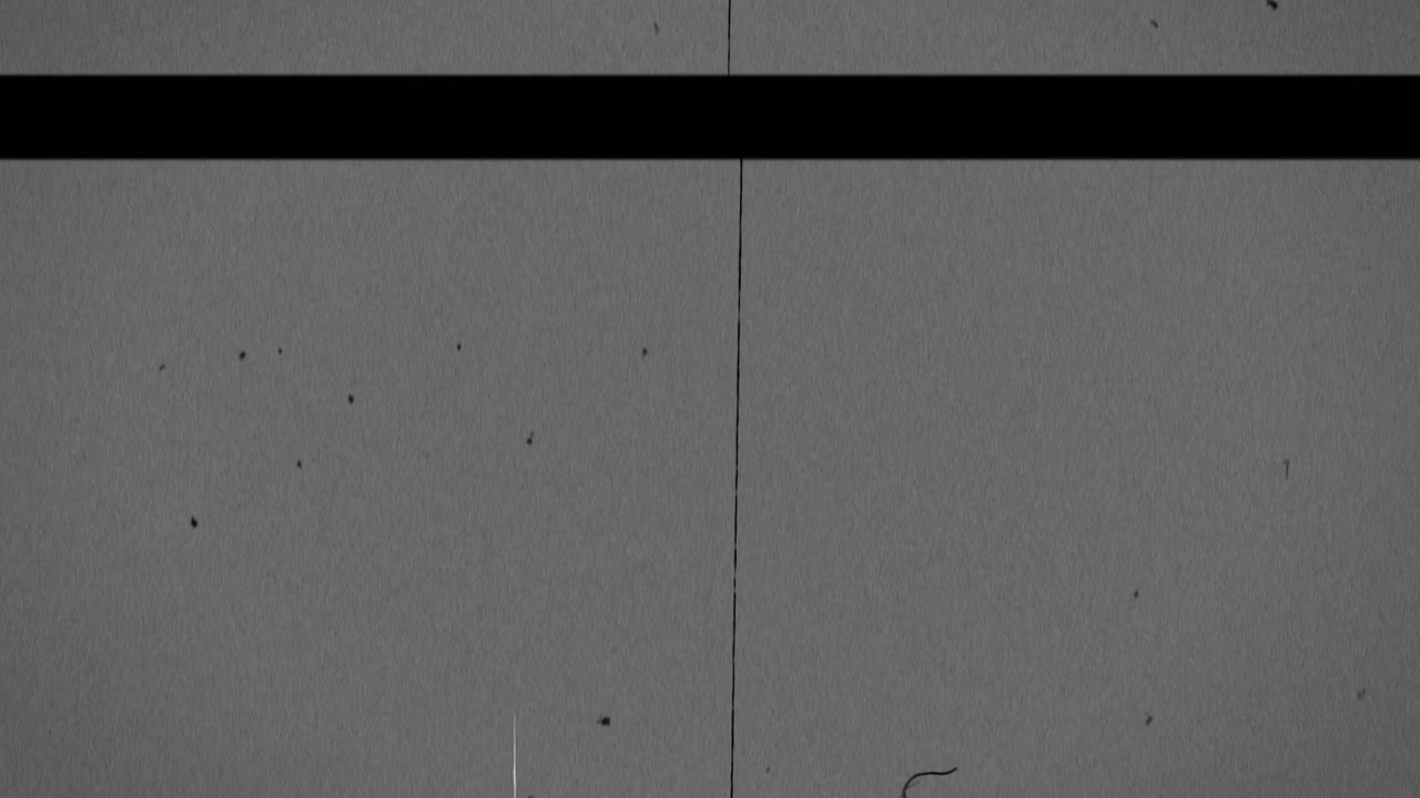 Vintage Film Leader Overlay with Dust and Scratches