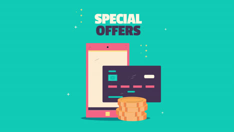 special offers mobile payment illustration