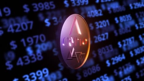 crypto coin and stock market data