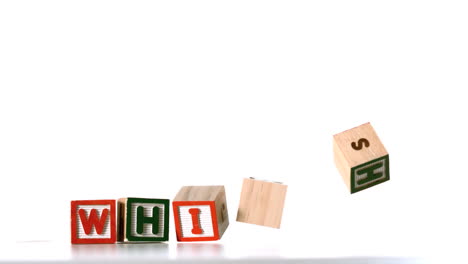 blocks spelling which dropping down