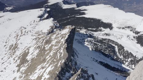snowy mountain peaks and alpine scenery