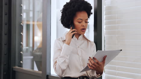 black woman, business documents
