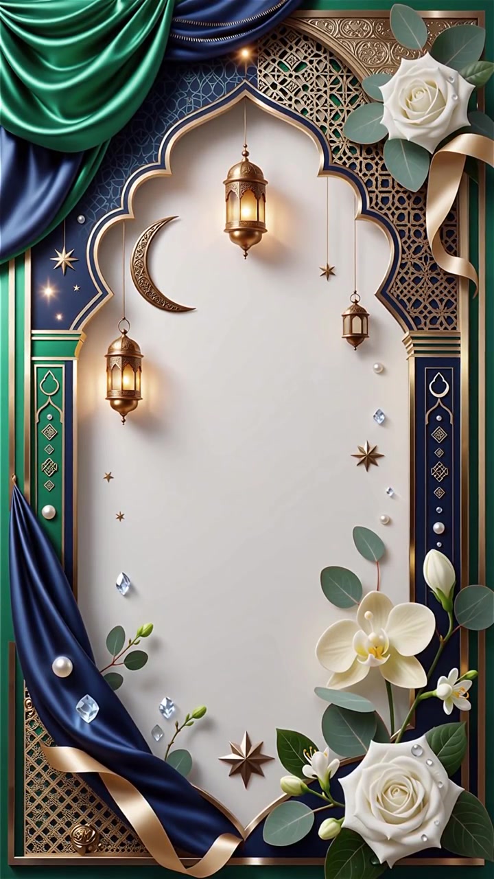 Compleanno del Profeta Maometto Mawlid al-Nabi Sfondo Islamico
