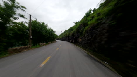 POV Shot Riding Scooter, Ha Giang Loop, Vietnam
