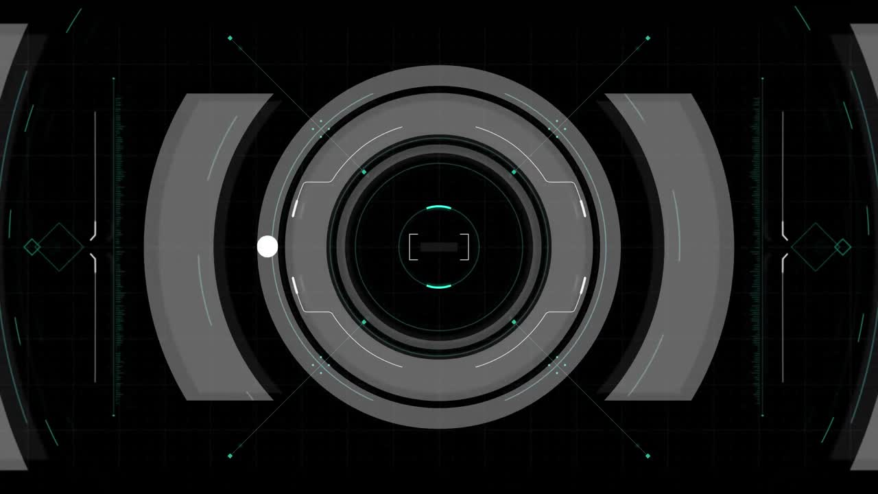 검은 바탕에 스 ⁇  스캐닝의 애니메이션