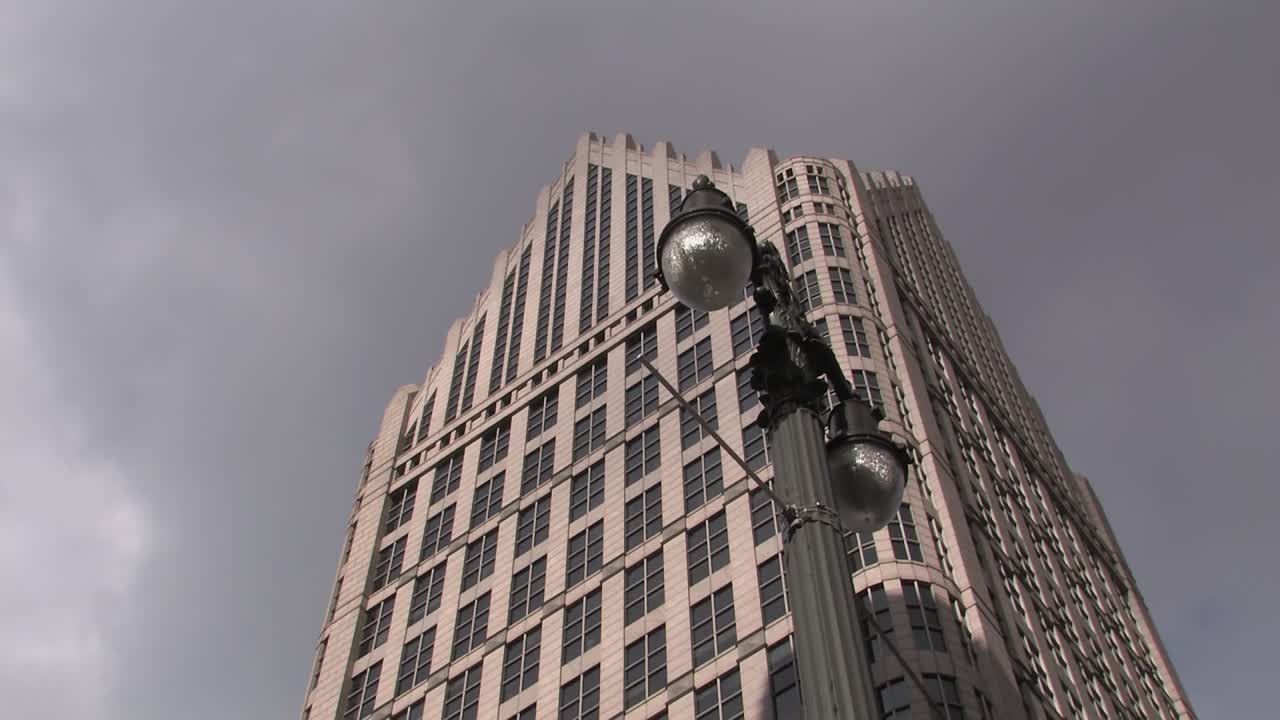 동맹 디트로이트 센터, 미시간, 미국의 중간 샷