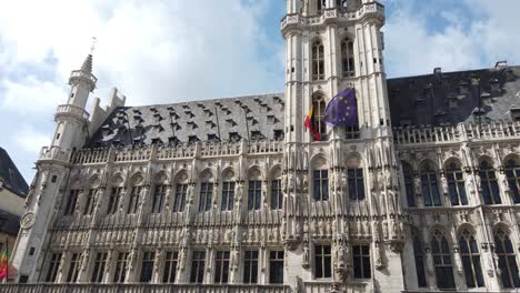 grand place of brussels in belgium and his city hall