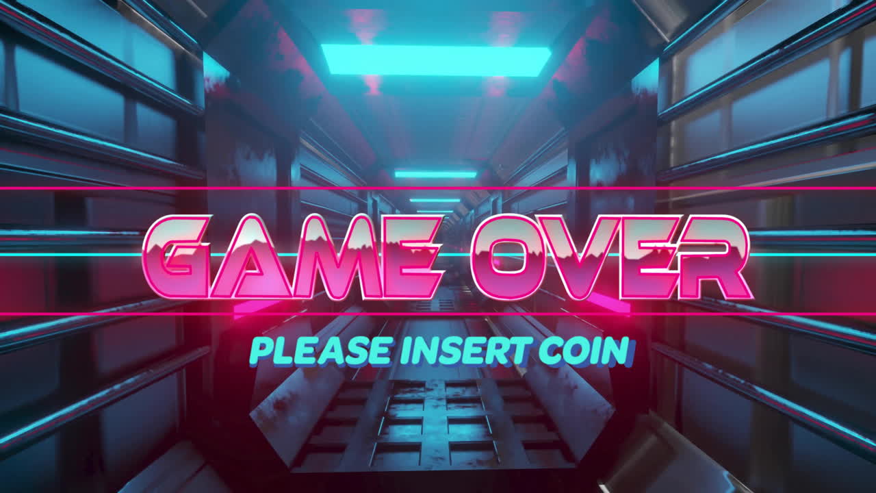 게임의 애니메이션, 텍스트의 애니메이션, 디지털 터널의 애니메이션