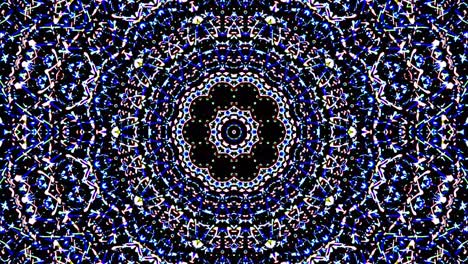 bright abstract light governing blue color, kaleidoscope,full color background