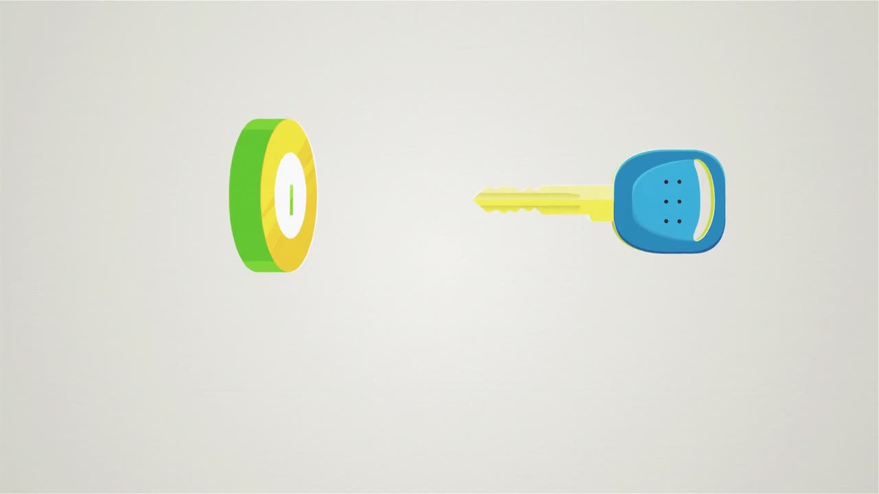 키 잠금 해제 목표