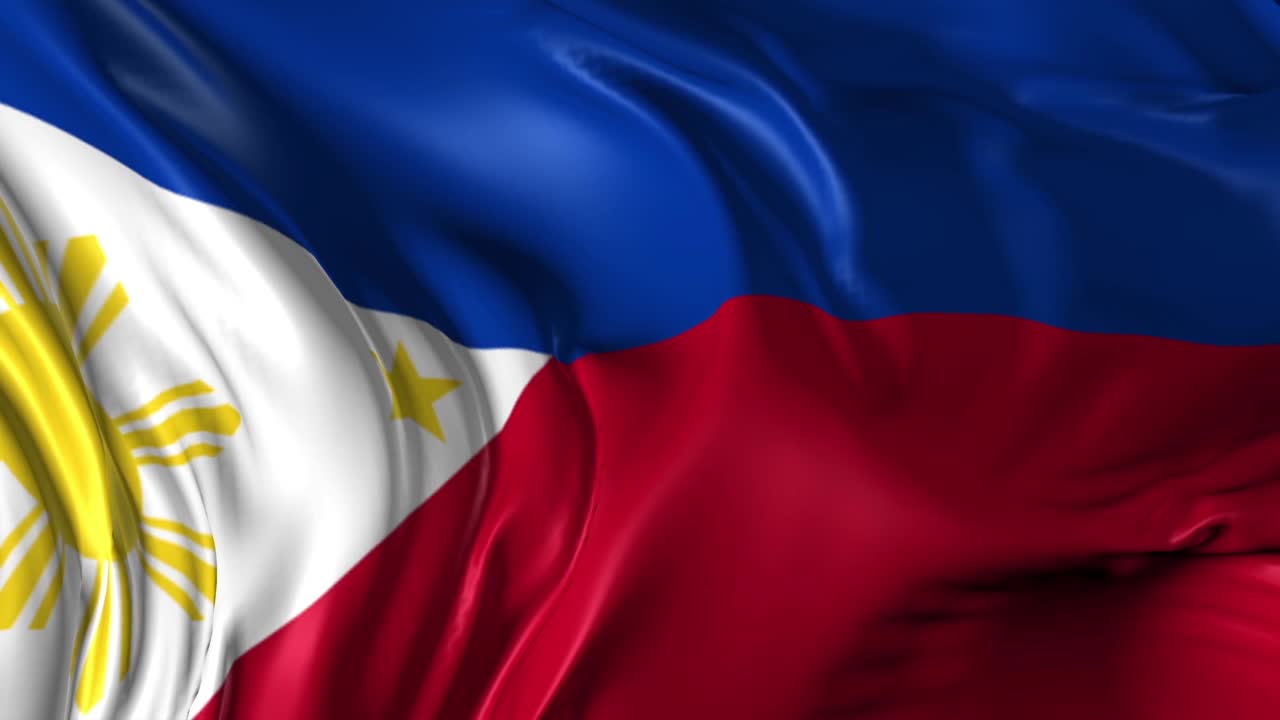 필리핀 발을 흔들고