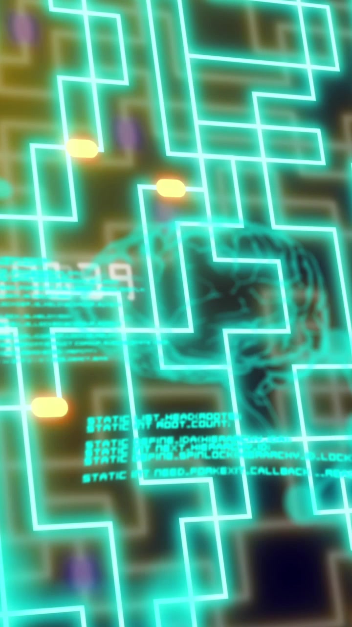 Animation of data processing over network of connections