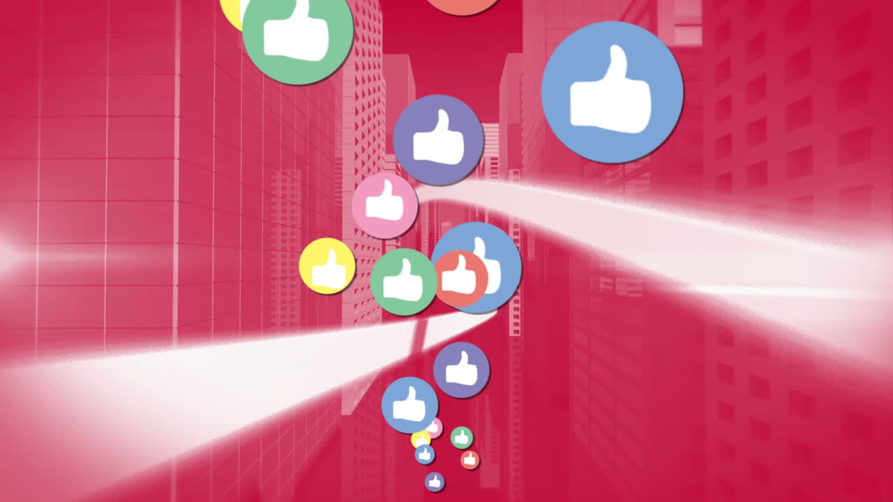 ⁇ 빛과 소셜 미디어 아이콘