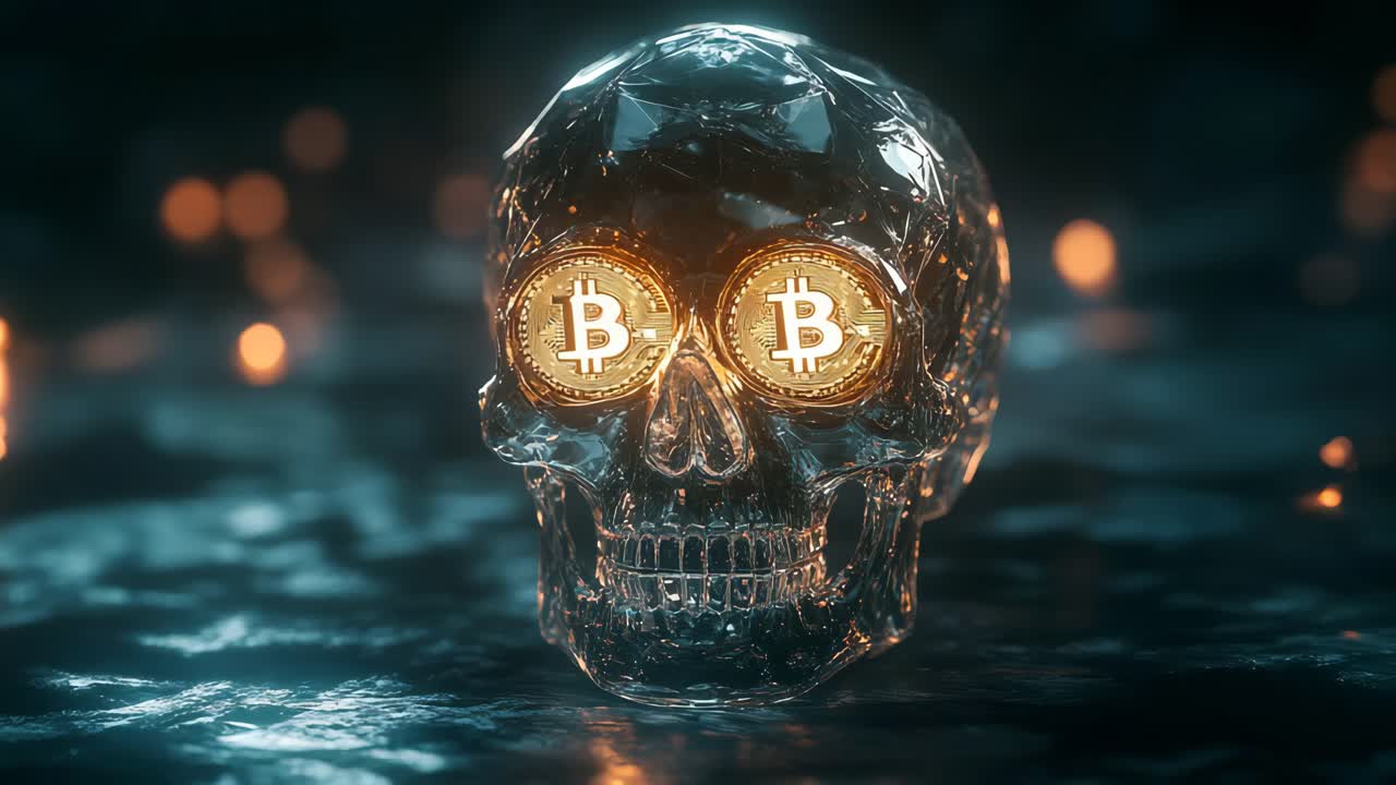 Bitcoin Skull