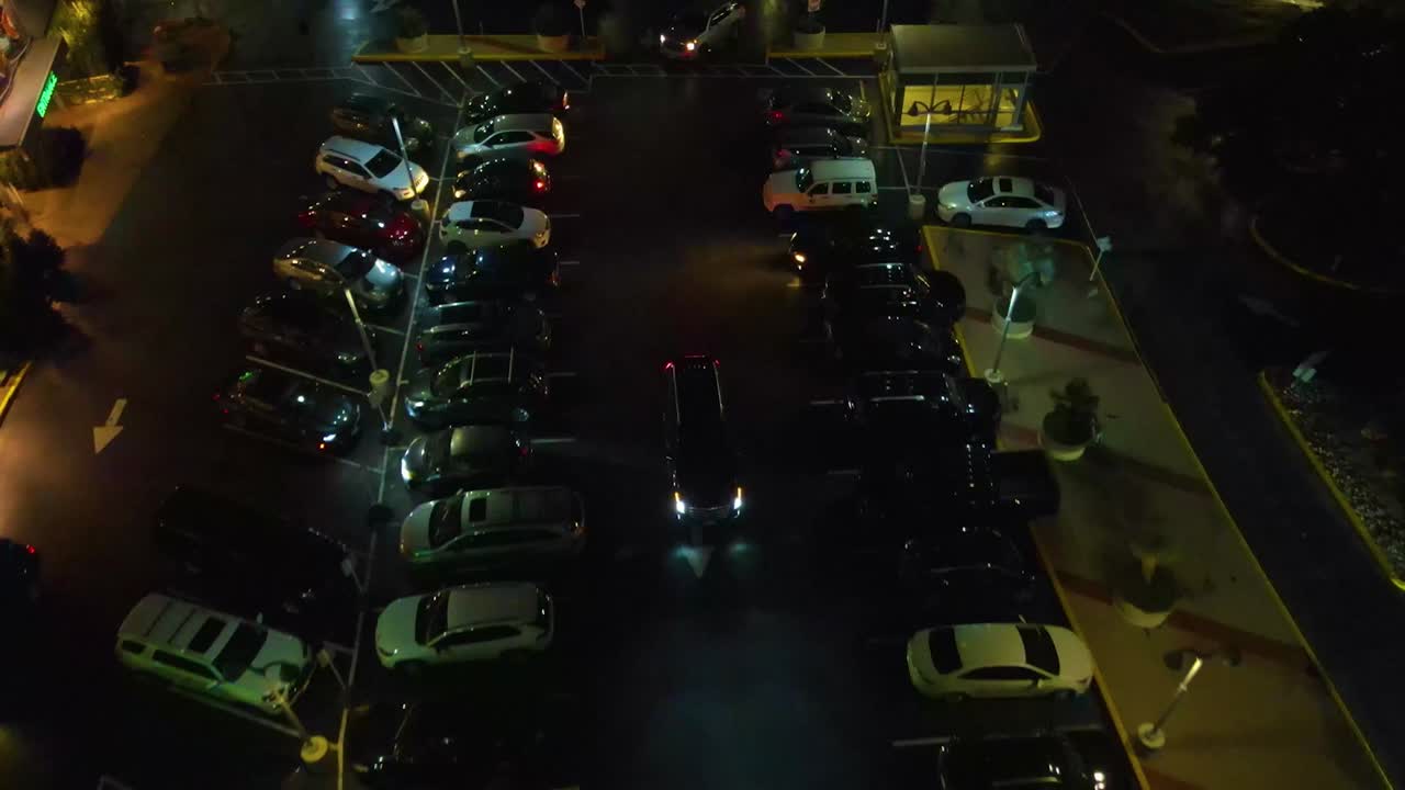 밤에 오스틴 텍사스