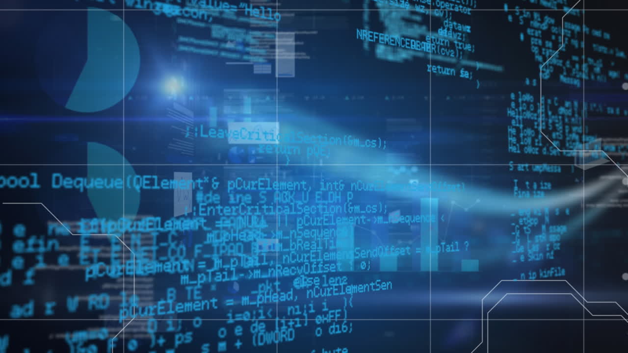 animación de gráficos, datos e información en una cuadrícula