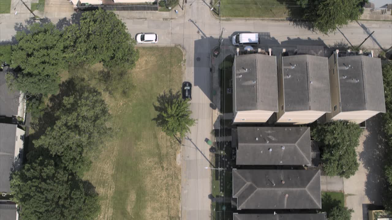 4K Aerial Tour of Freedmen’s Town Houston | Historic Homes in Fourth Ward Texas | USA Cultural Landmark