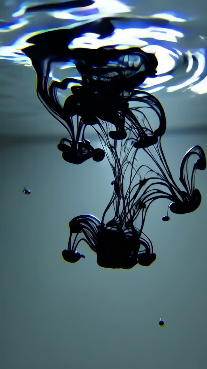 Ink Drops in Water