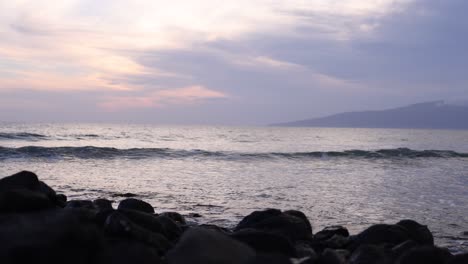 Pink-Sunset-Sky-At-Olowalu-Landing-in-Maui