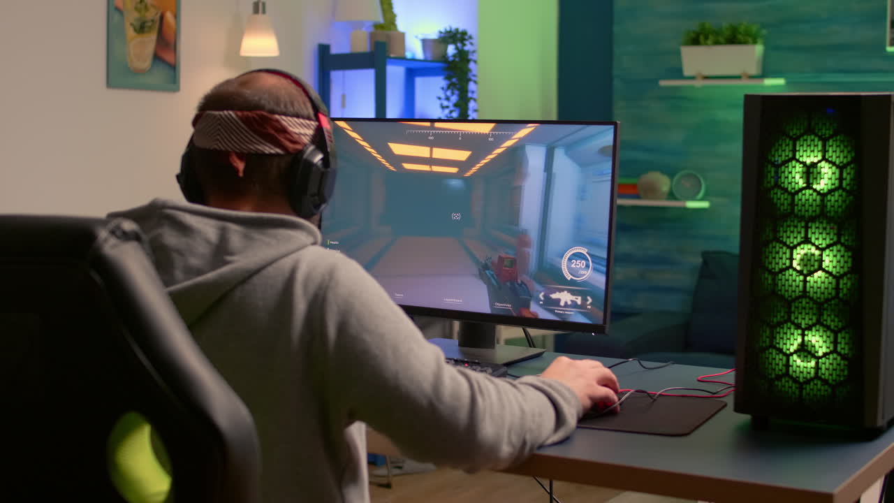 Addicted video game r performing cyber video games