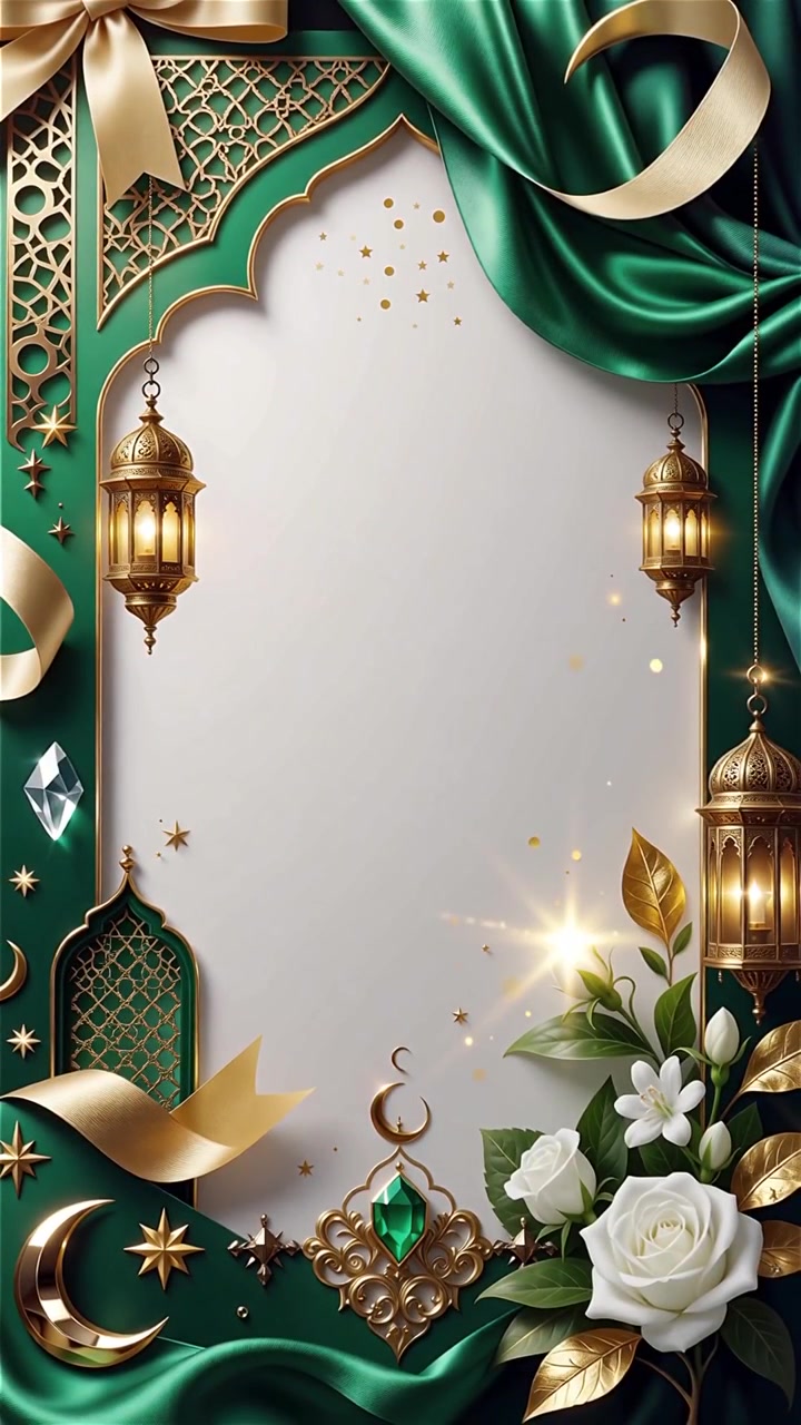 Compleanno del Profeta Maometto Mawlid al-Nabi Sfondo Islamico