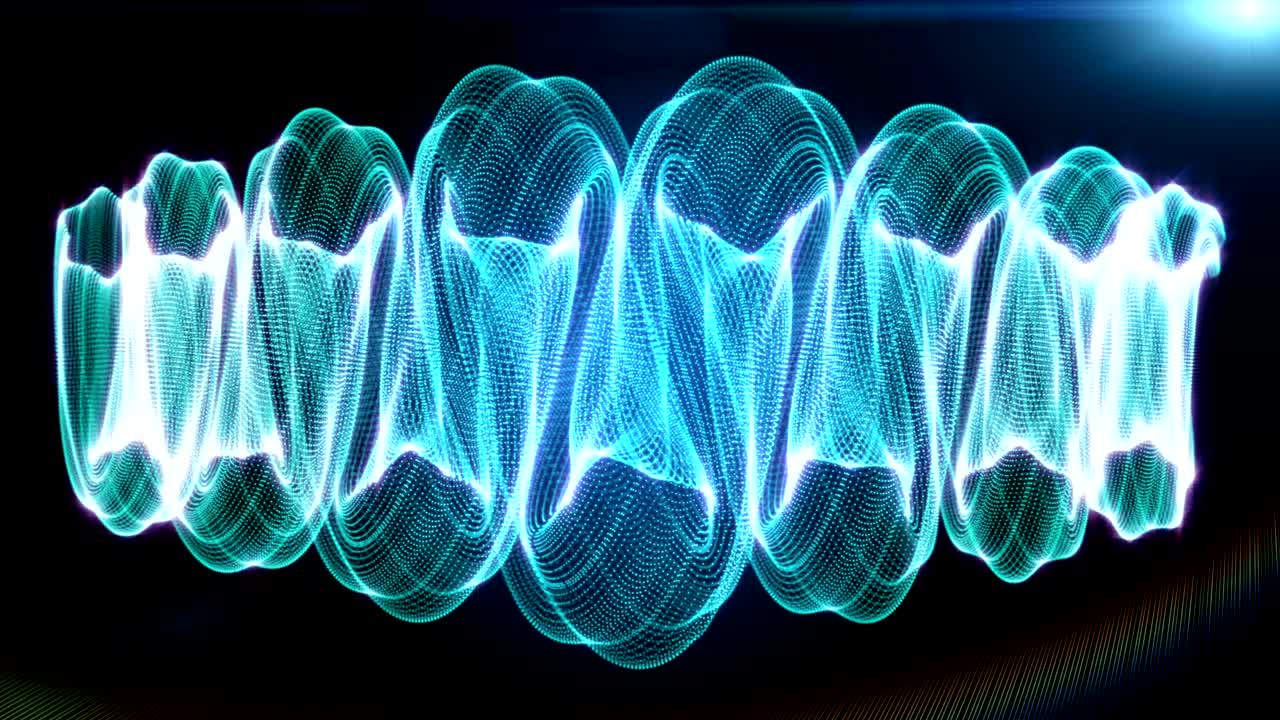 la partícula de bucle sin costuras para su fondo