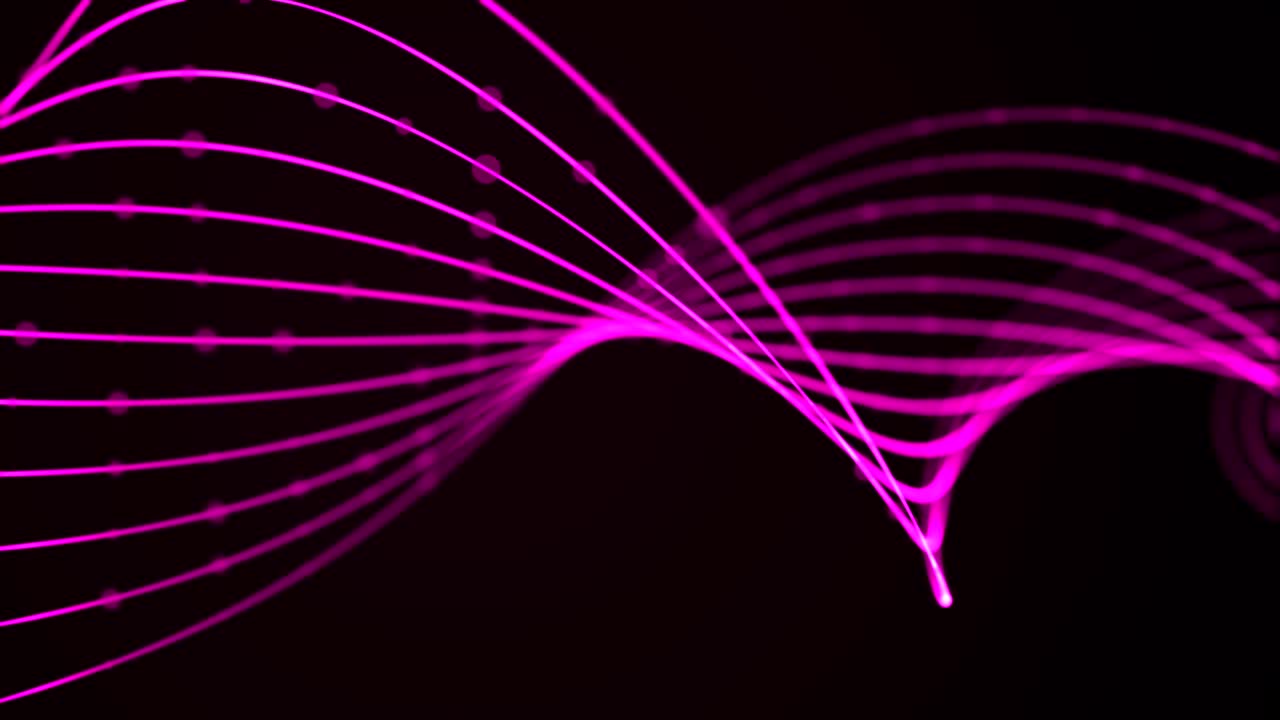 Sfondo astratto con movimento ondulatorio, elegante torsione viola