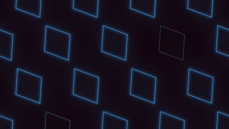 blue square pattern on black background website or app background design