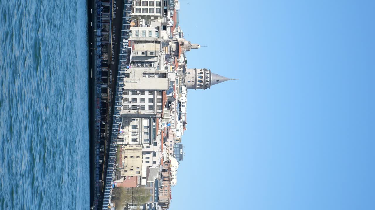 Cityscape of Istanbul with Galata Tower
