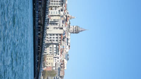 cityscape of istanbul with galata tower