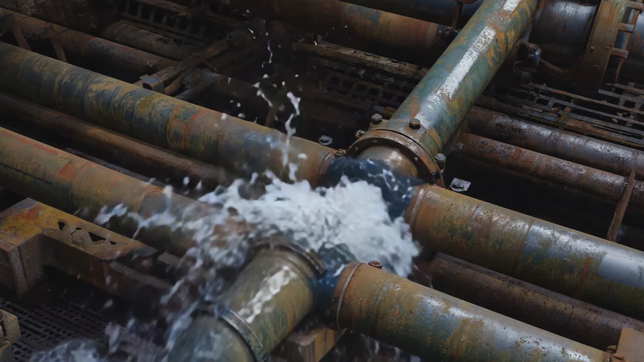 Leaking Rusty Pipes