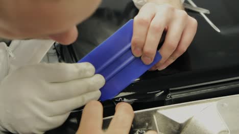 car window tinting installation