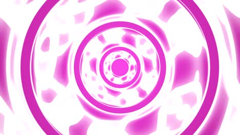 4k abstract spinning modern technology arc reactors neon motion background loop