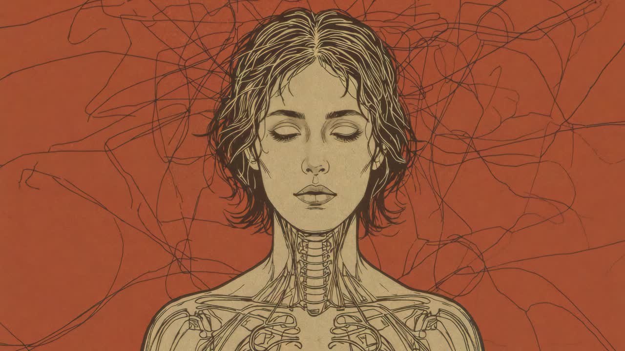 Anatomical Portrait of a Woman