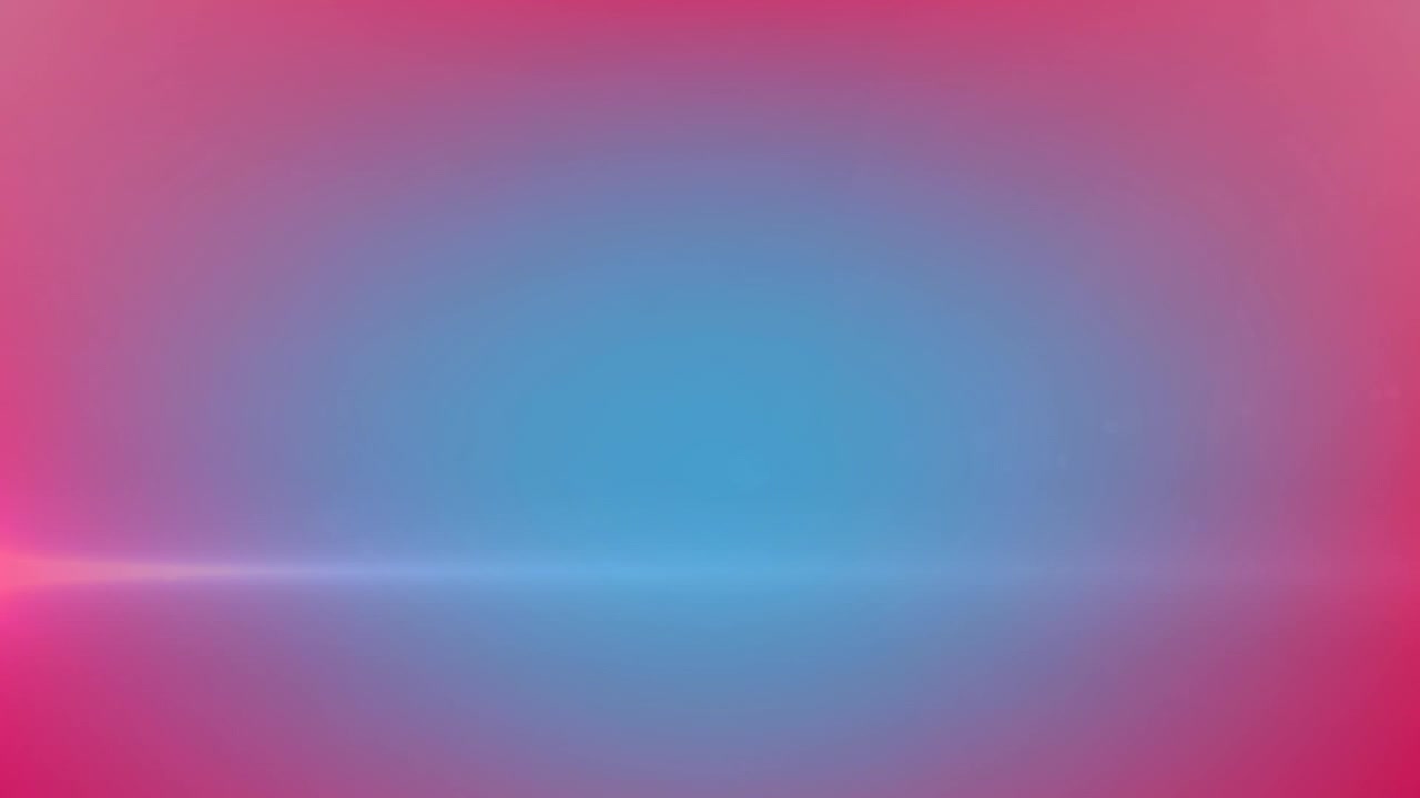 Animace modrého a růžového prázdného gradientního pozadí, s prostorem pro text.