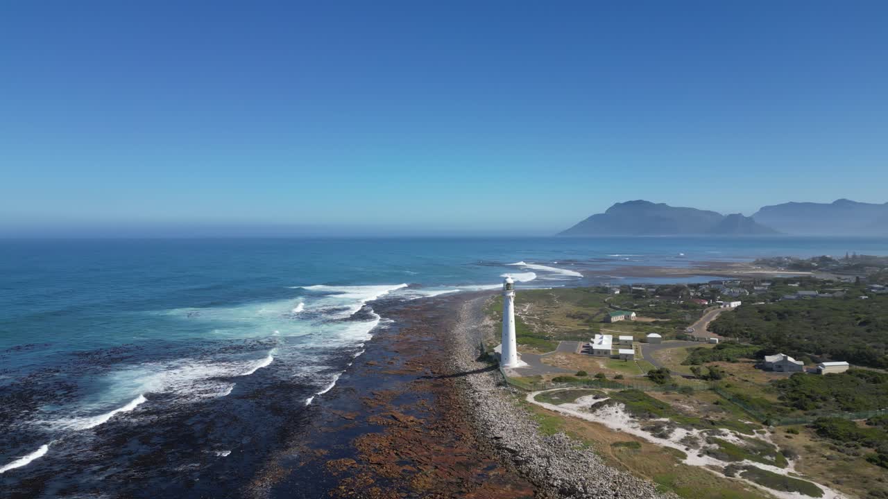 Slangkop Lighthouse is a lighthouse near the town of Kommetjie, near Cape Town, South Africa