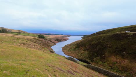 yorkshire moorlands in the english countryside