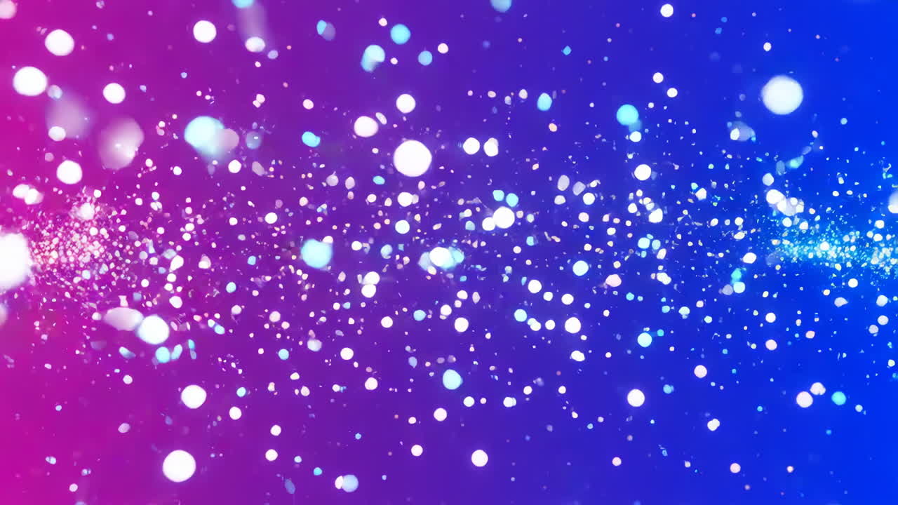 Abstract Sparkling Particles Background