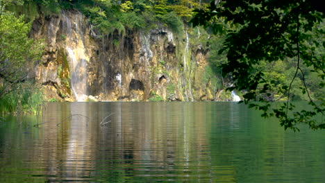 waterfall in plitvice lakes, croatia.