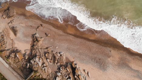 Wexford,-Ireland---Aerial-view-of-Ballymoney-beach